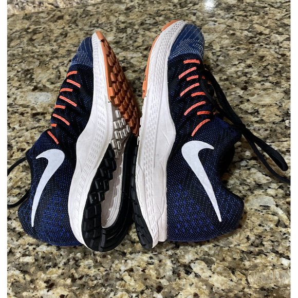 WOMENS NIKE AIR ZOOM ELITE-8 SZ 8 Blue KNIT SNEAKERS/RUNNING/WORKOUT SHOES - Picture 6 of 12